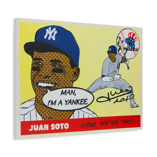 Juan Soto 1955 Gallery Wrapped Canvas Print /5