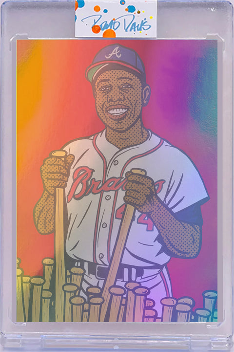 Henry Aaron, 2025 Card Art