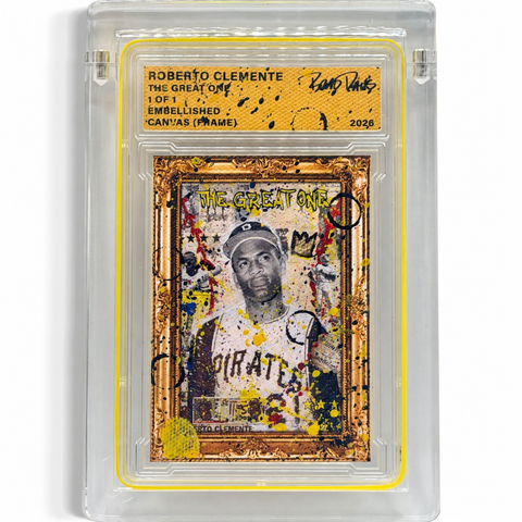 Roberto Clemente: The Great One 1/1 Fine Card Art