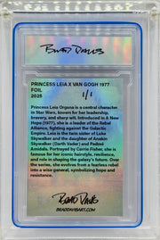 Princess Leia X Van Gogh 1977 (FOIL) Variation 1/1 Card Art