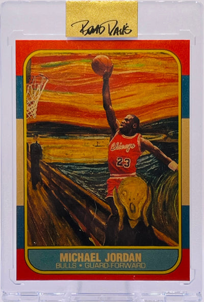 Jordan x Munch RC 1/1 Gold Card Art