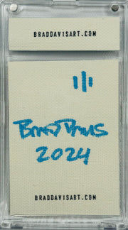 Mickey Mantle Canvas Card