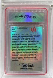 Warhol & Basquiat (GOLD) Variation 1/1 Card Art