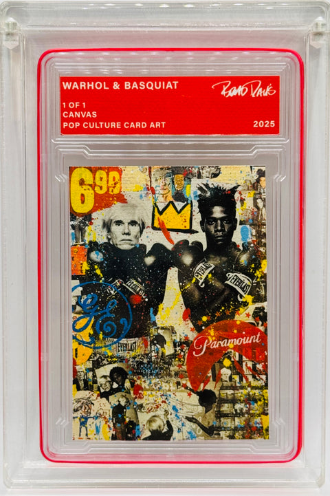Warhol & Basquiat (CANVAS) Variation 1/1 Card Art