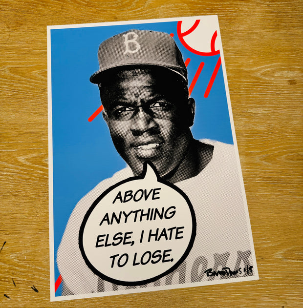 Jackie Robinson 13x19 Giclee /5