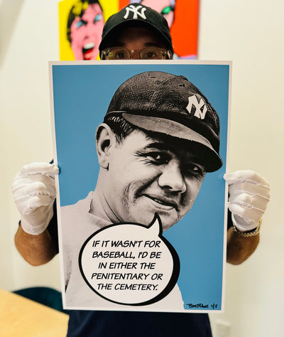 Babe Ruth 13x19 Giclee /5