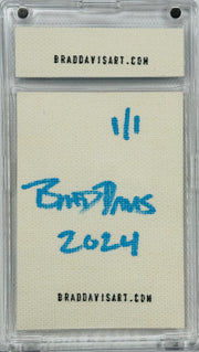 Ted Williams Canvas Card