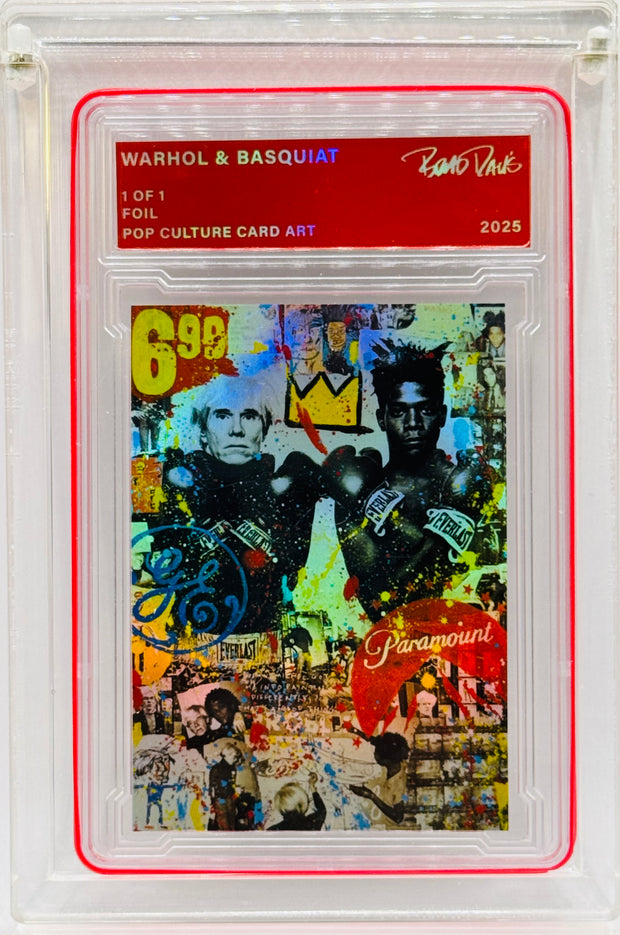Warhol & Basquiat (GOLD) Variation 1/1 Card Art