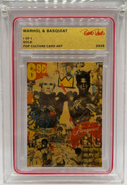 Warhol & Basquiat (GOLD) Variation 1/1 Card Art