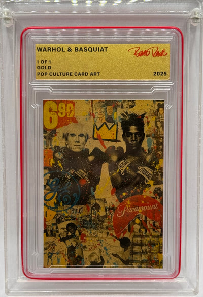 Warhol & Basquiat (GOLD) Variation 1/1 Card Art
