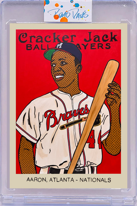 Henry Aaron Cracker Jack, 2025 Card Art