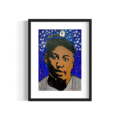 Josh Gibson “American Hero” Series, 2023 Giclee Print