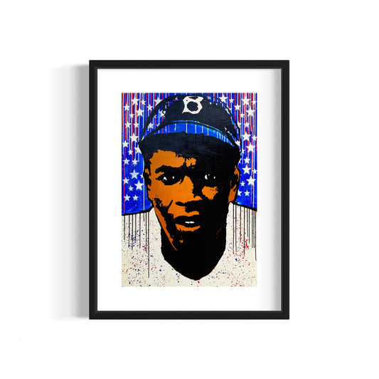 Jackie Robinson “American Hero” Series, 2023 Giclee Print