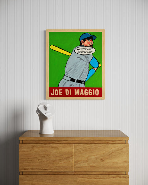 Joe DiMaggio 1948 "Talking Cards" Series, 2023.