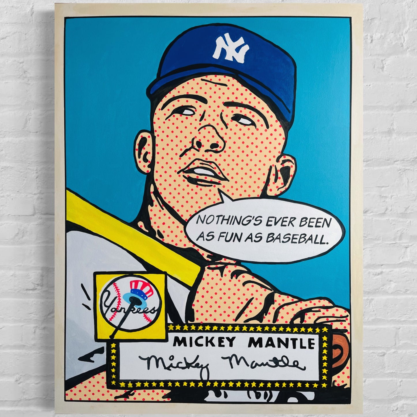 Mickey Mantle 1952, 2023 “Holy Grails” Series.