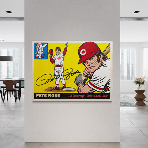 Pete Rose 1985 "Piece of History"