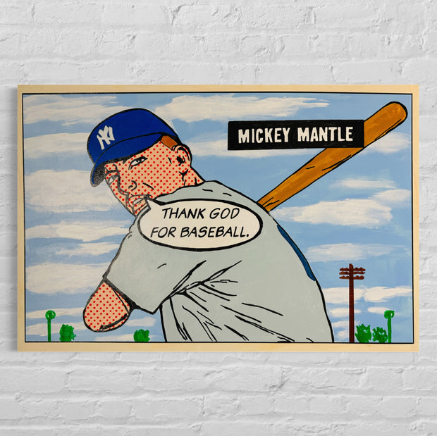 Mickey Mantle 1951 "Talking Cards" Series, 2023.