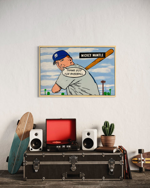 Mickey Mantle 1951 "Talking Cards" Series, 2023.
