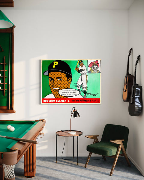 Roberto Clemente 1955, 2023 “Holy Grails” Series.