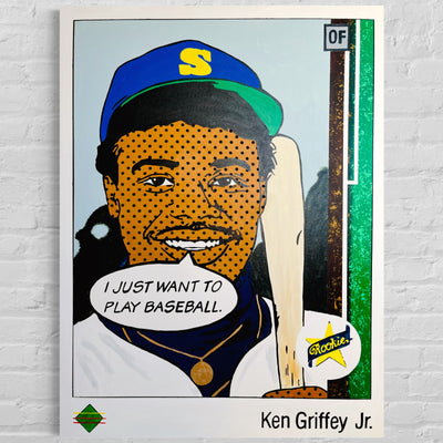 Ken Geiffey Jr 1989, 2023 “Holy Grails” Series.