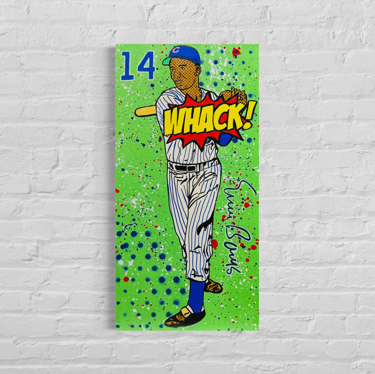 Ernie Banks (WHACK!), 2023.