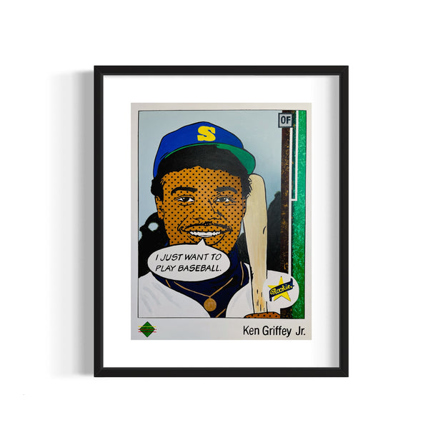 Ken Griffey Jr. 1989 “Holy Grails” Series, 2024 Giclee Print