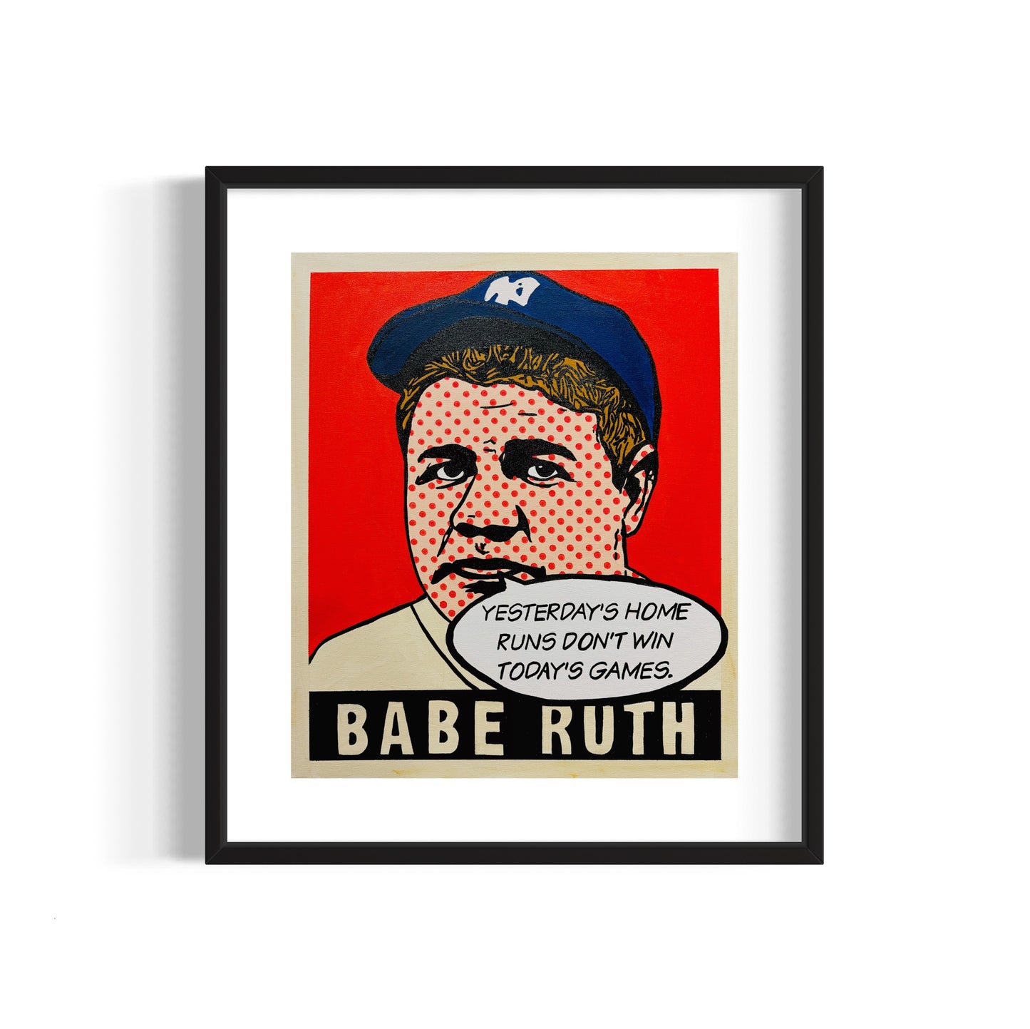 Babe Ruth 1948, 2024 Giclee Print