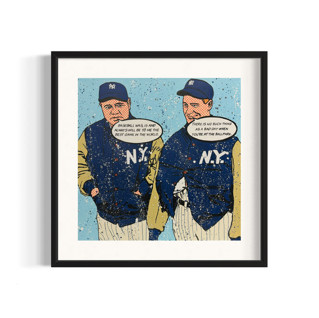 Ruth & Gehrig, 2024 Giclee Print