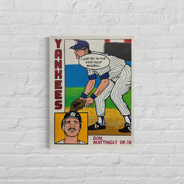 Don Mattingly 1984 "Talking Cards" Series, 2024.