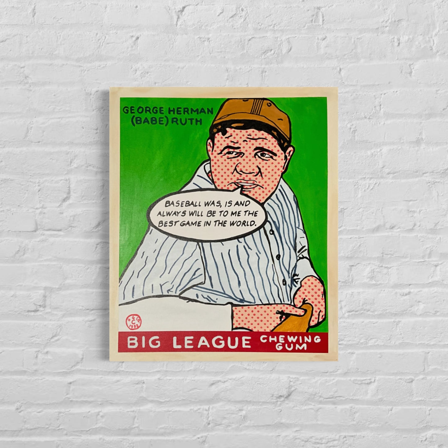 Babe Ruth 1933 "Talking Cards" Series, 2023.