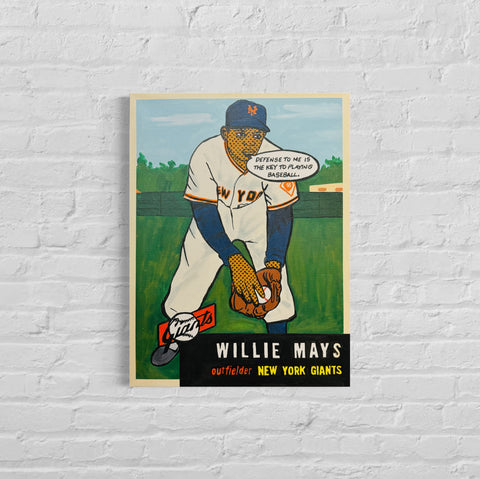 Willie Mays 1953 "Talking Cards" Series, 2024.