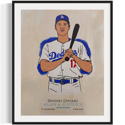 Shohei Ohtani 1888, 2025 11x14 Giclee Print