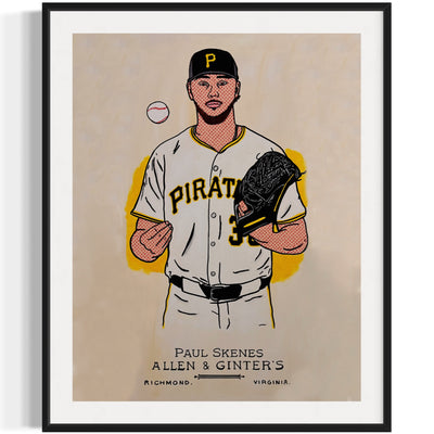 Paul Skenes 1888, 2025 11x14 Giclee Print