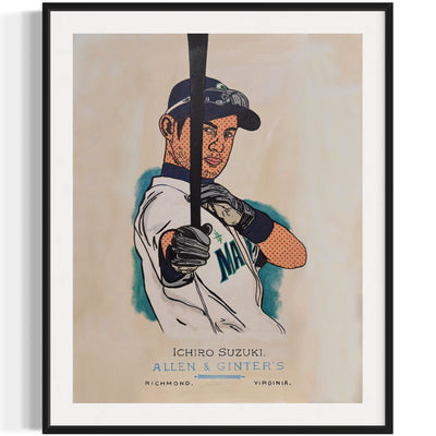 Ichiro Suzuki 1888, 2025 11x14 Giclee Print