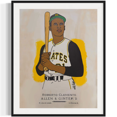 Roberto Clemente 1888, 2025 11x14 Giclee Print