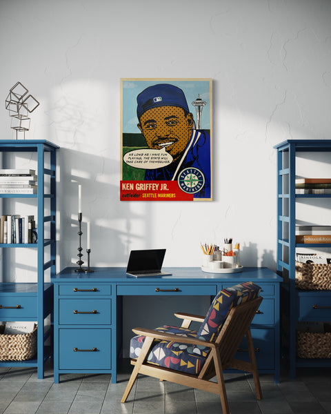 Ken Griffey Jr. 1953 “Throwbacks” Series, 2024.