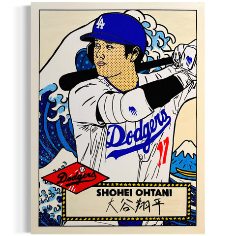 Ohtani x Hokusai “Mashup” Series, 2025.