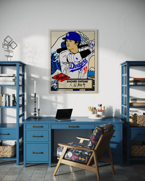 Ohtani x Hokusai “Mashup” Series, 2025.