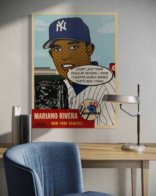 Mariano Rivera 1953 “Throwbacks” Series, 2024.