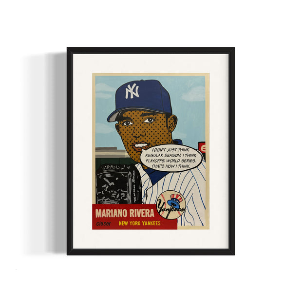 Mariano Rivera 1953 “Throwbacks”, 2024 Giclee Print