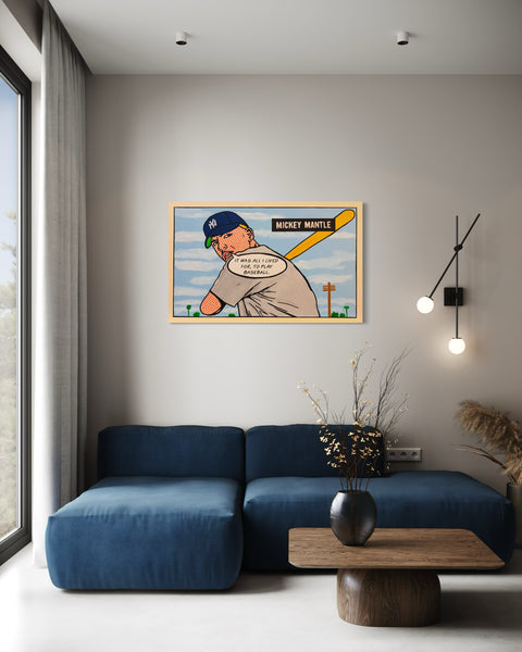 Mickey Mantle 1951, 2025.