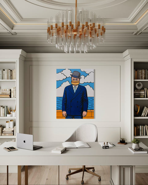 Ruth x Magritte “Mashup” Series, 2025.