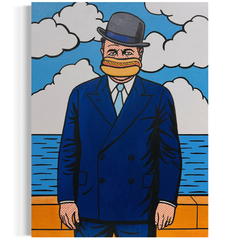 Ruth x Magritte “Mashup” Series, 2025.