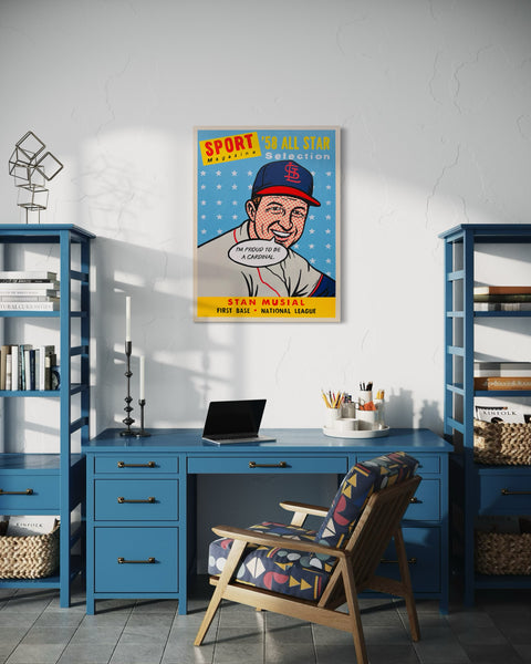 Stan Musial 1958, 2025.