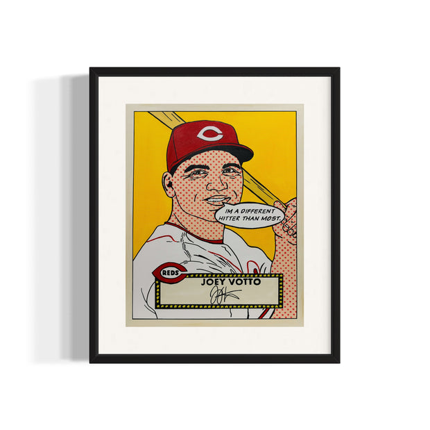 Joey Votto “Throwbacks”, 2024 Giclee Print