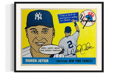 Derek Jeter 1955 “Throwbacks”, 2024 Giclee Print