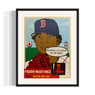 Pedro Martinez 1953 “Throwbacks”, 2024 Giclee Print