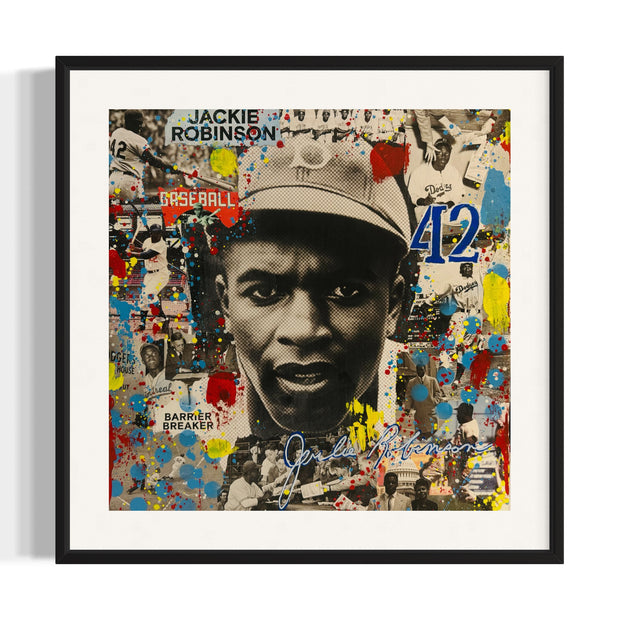 Jackie Robinson, 2024 Giclee Print