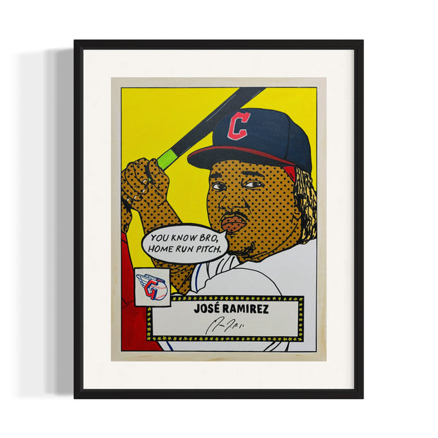 José Ramirez 1952 “Throwbacks”, 2024 Giclee Print