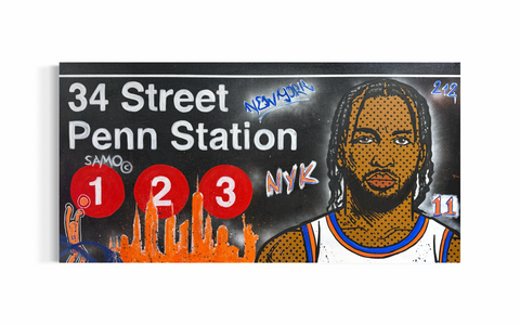 Jalen Brunson NYC Transit, 2026.